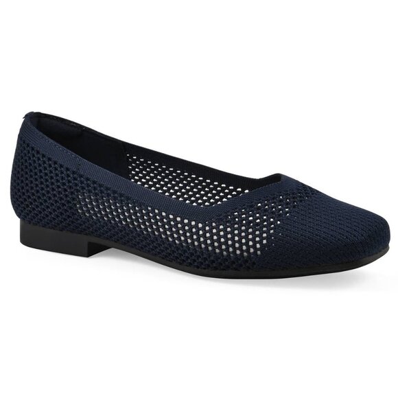Cliffs by White Mountain Women's Beslee Square Toe Ballet Flats - Picture 1 of 4